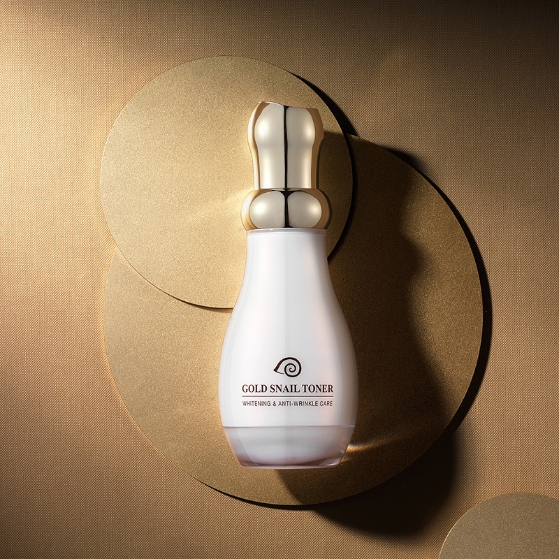 Nước hoa hồng gold snail  toner 130ml