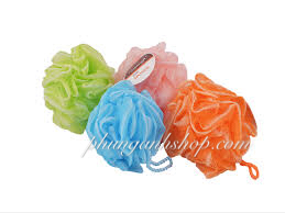 Bông tắm lưới rose mary