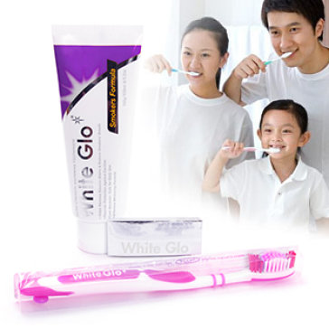 Kem đánh trắng răng white glo