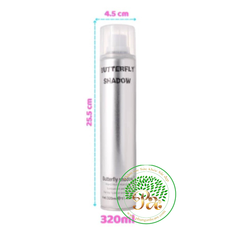 Keo xịt tóc Butterfly  shadow