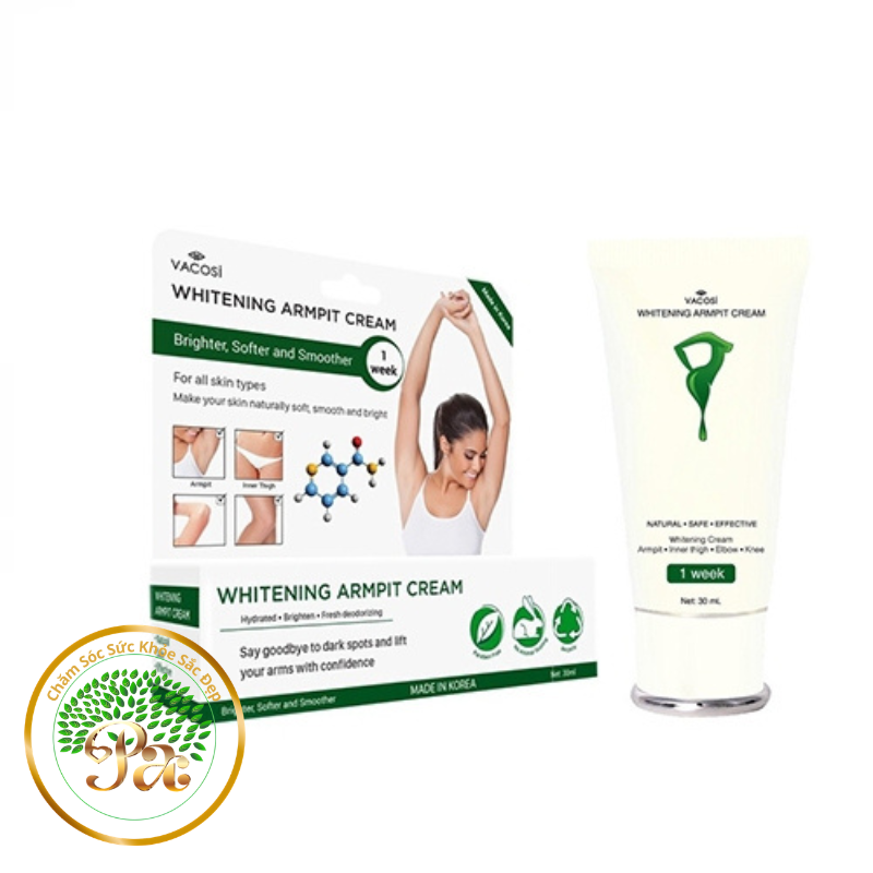 Kem làm trắng nách (vùng cánh tay) Vacosi