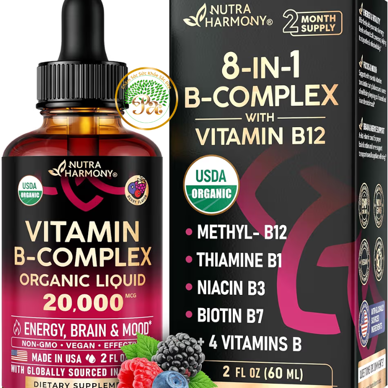 Tổng hợp Vitamin Nhóm B ( from USA)