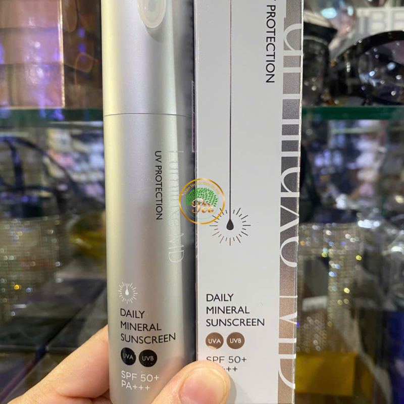 Kem chống nắng khoáng chất nâng tone  DAILY MINERAL SUNSCREEN  MD UV SPF 50+ PA +++