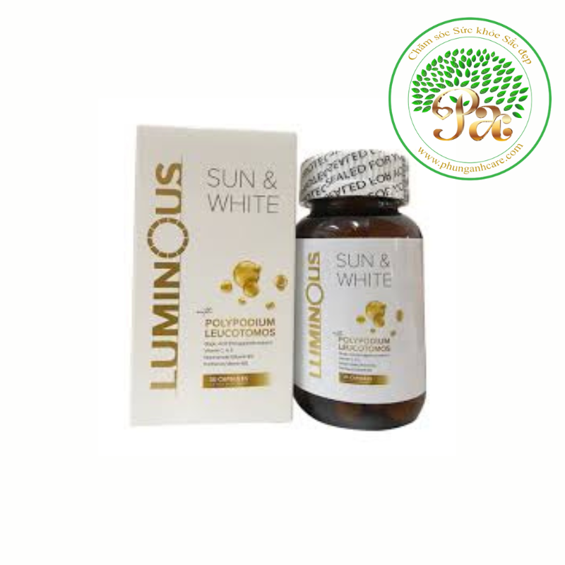 Viên uống chống nắng Luminous Sun & White chính hãng