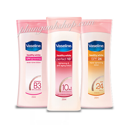 Dưỡng thể  trắng da vaseline  200ml