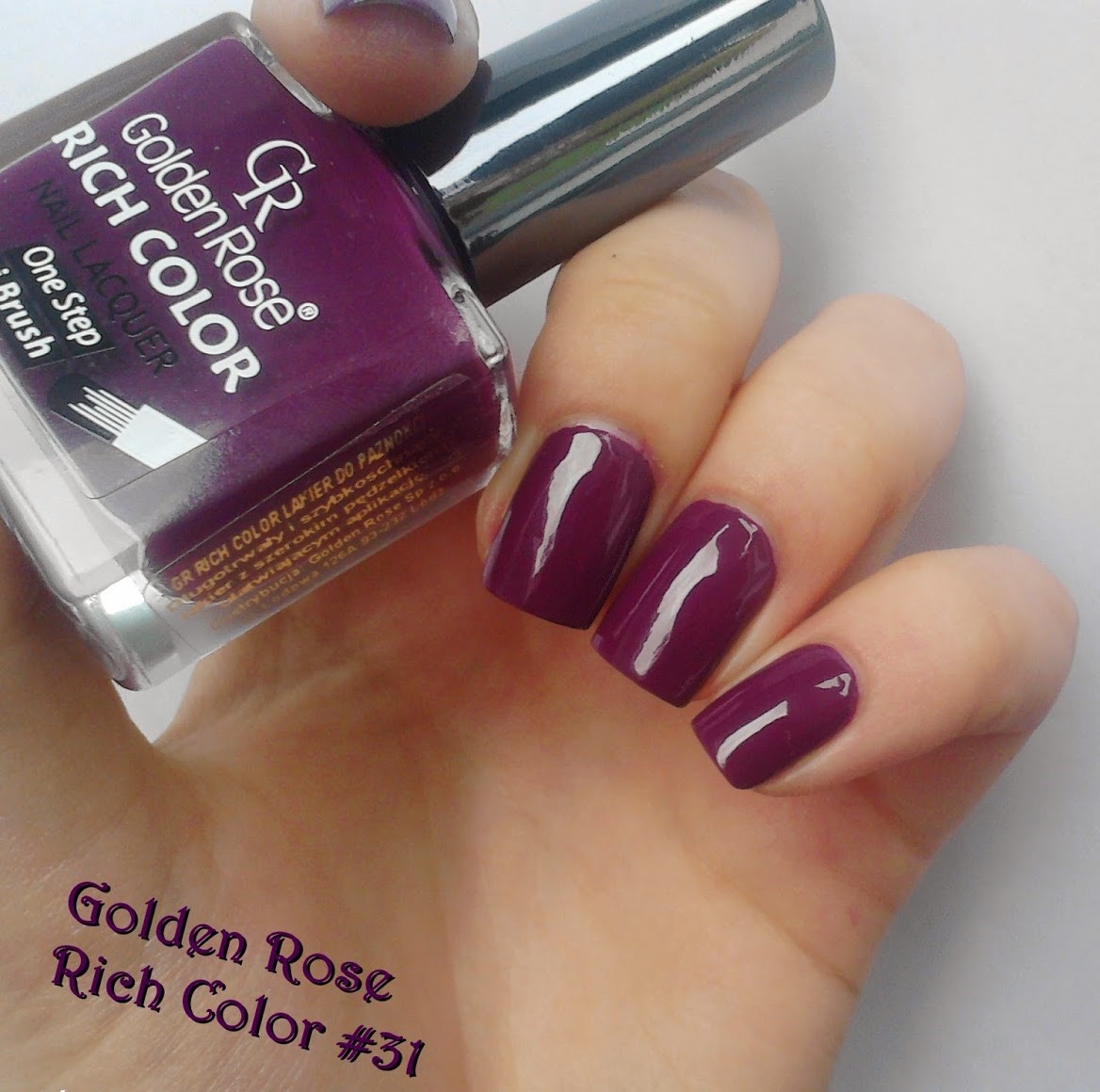 Nước sơn CR Golden Rose Rich Color Nail Lacquer