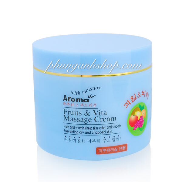 Kem massage aroma fruits vita cream 480
