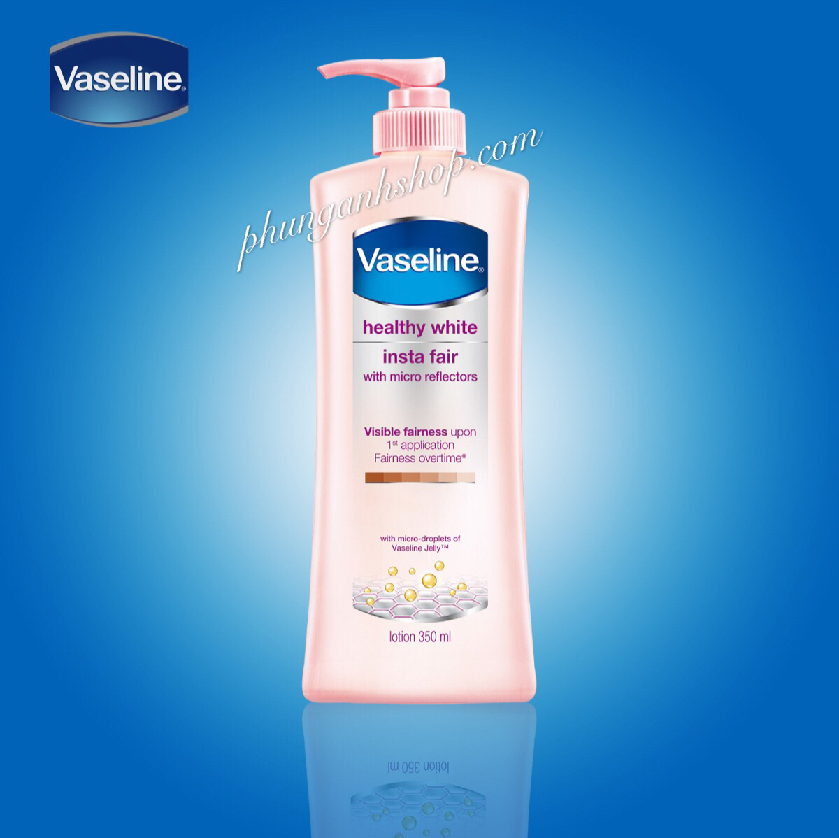 Sữa dưỡng thể vaseline 350ml