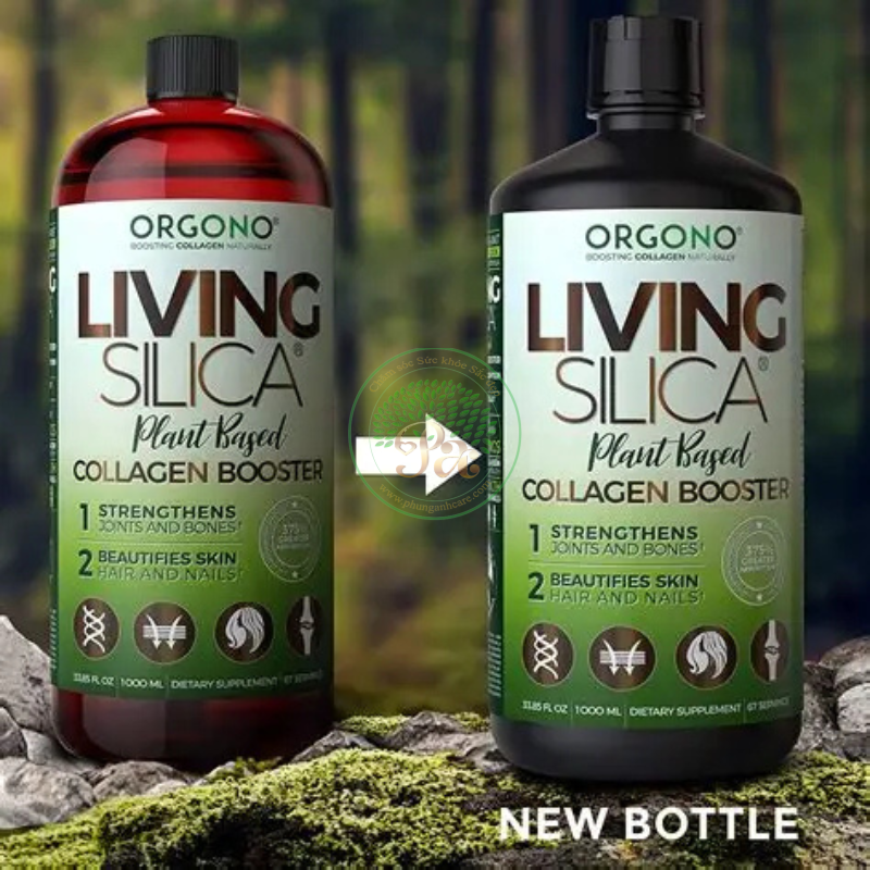 Collagen Tảo sống Sillica 100% Vegan nhập nguyên từ USA