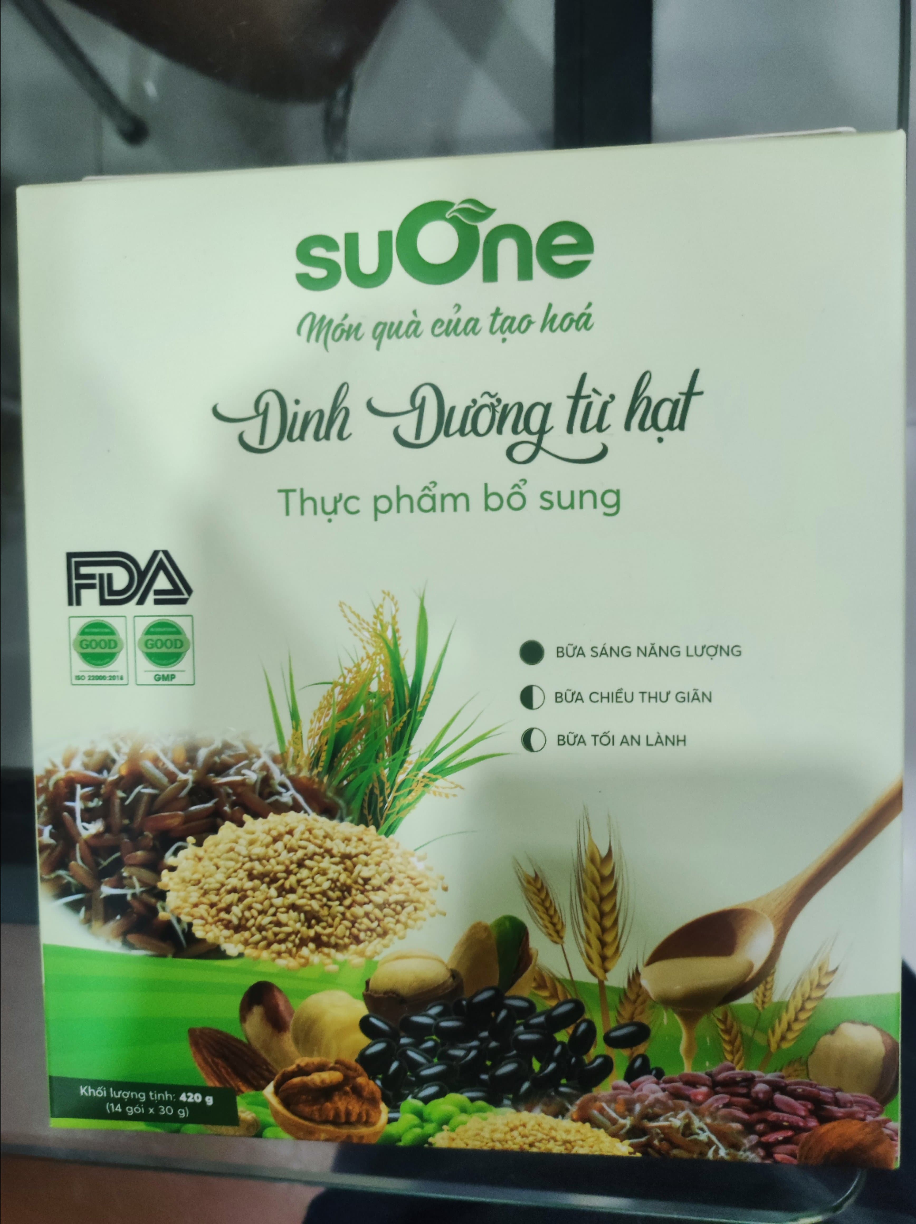 Sữa hạt dinh dưỡng không đường Su One