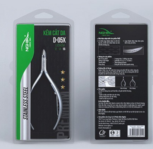 Kềm cắt da Nghĩa D-04 thép