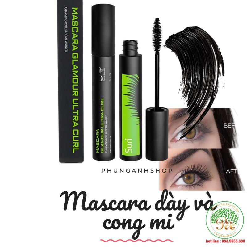 Mascara Cong mi Glamour Ultra