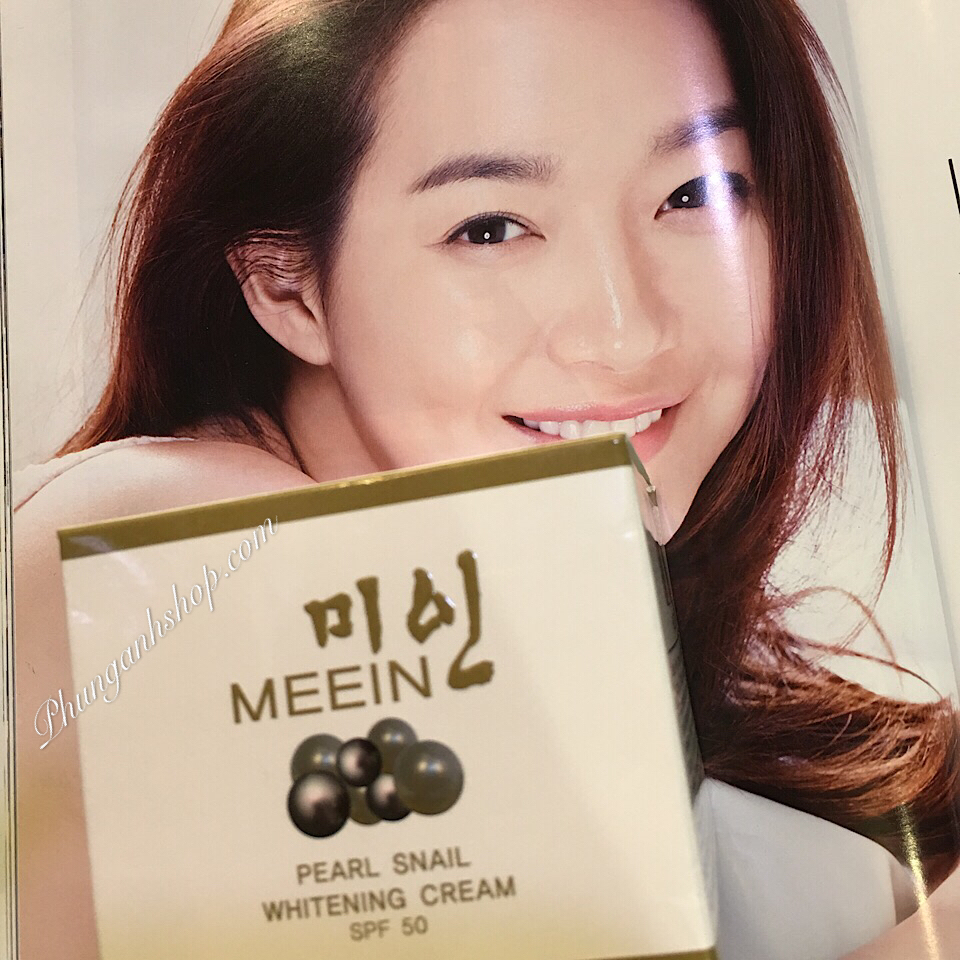 Kem dưỡng mặt meein ginsang whitening cream sp50