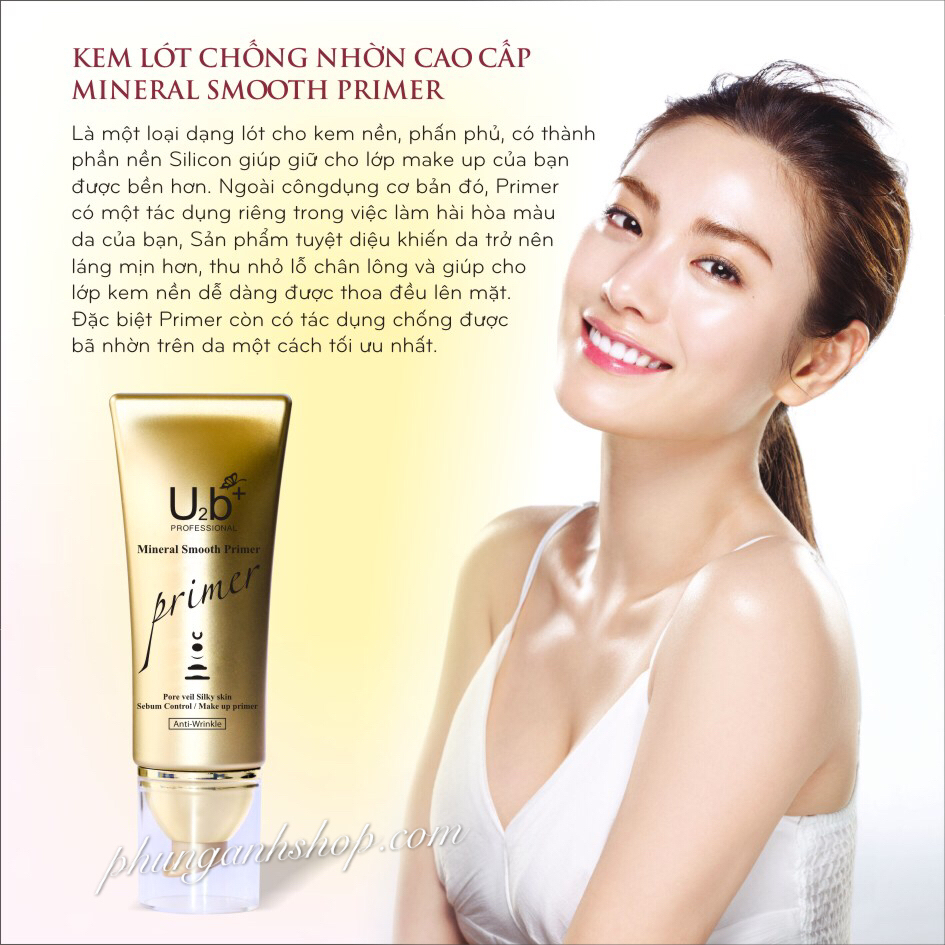 Get lót kiềm dầu trong suốt U2B 45gr