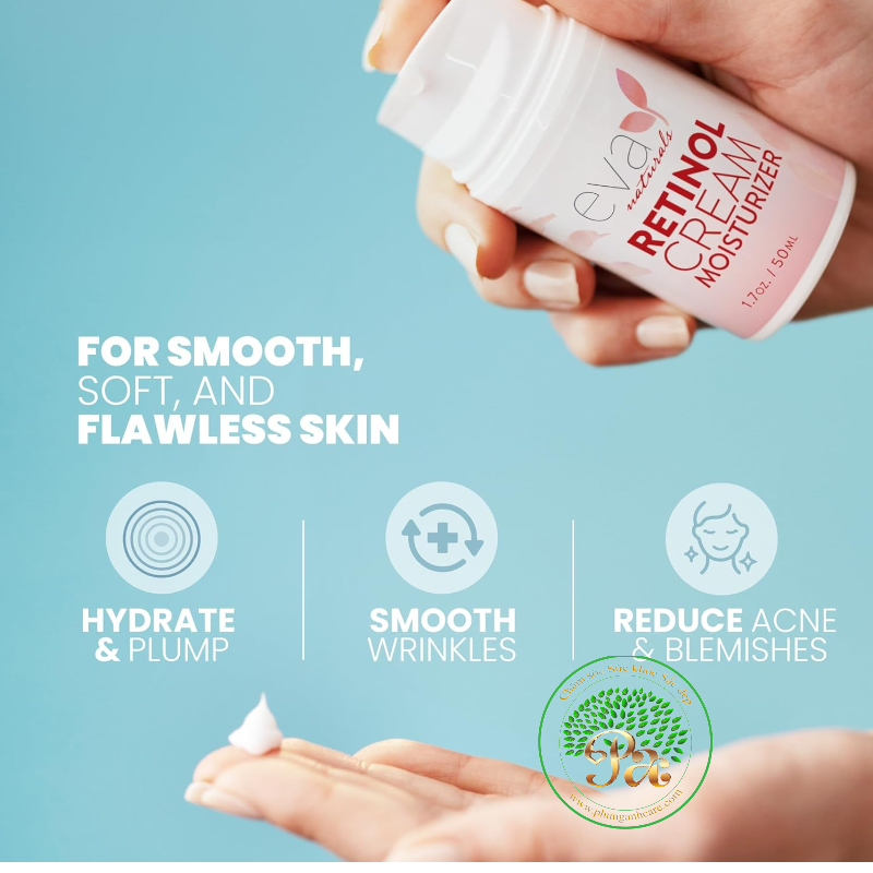 Kem dưỡng ẩm Retinol Eva Naturals USA