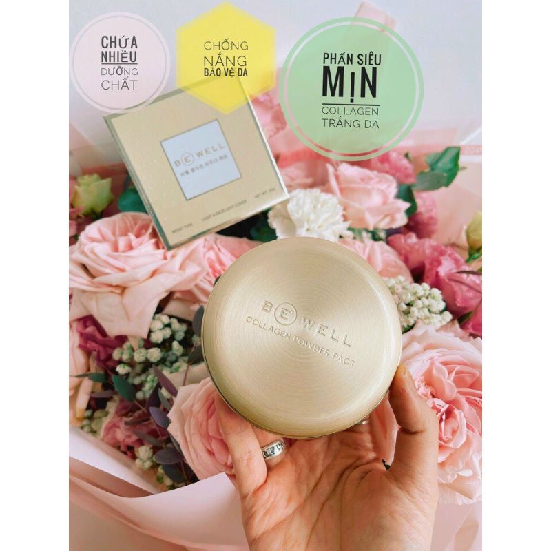 Phấn phủ siêu mịn lì Be well