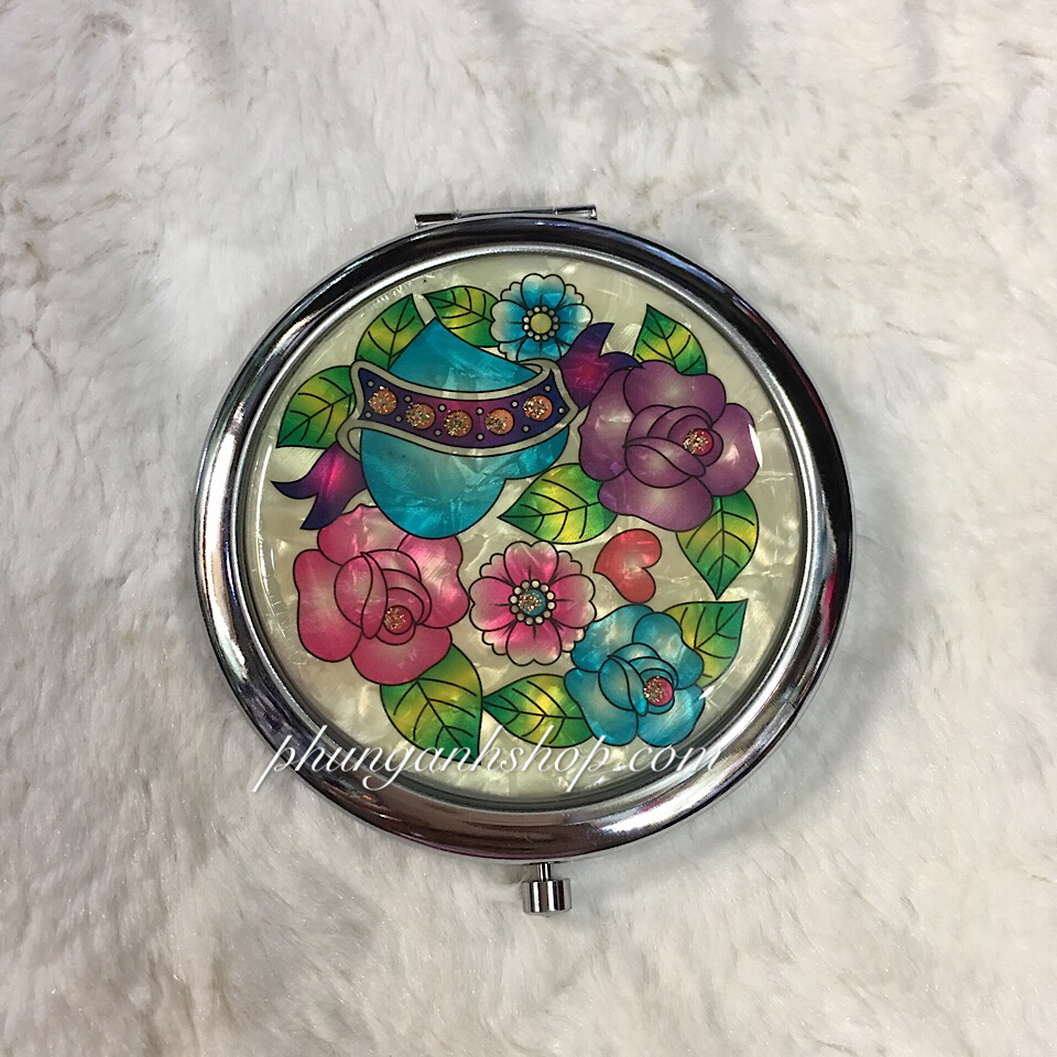 Kíếng soi hai mặt bỏ túi