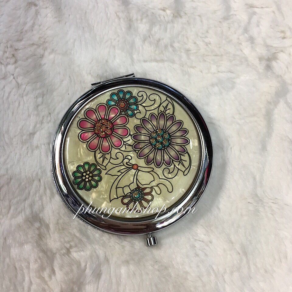 Kíếng soi hai mặt bỏ túi