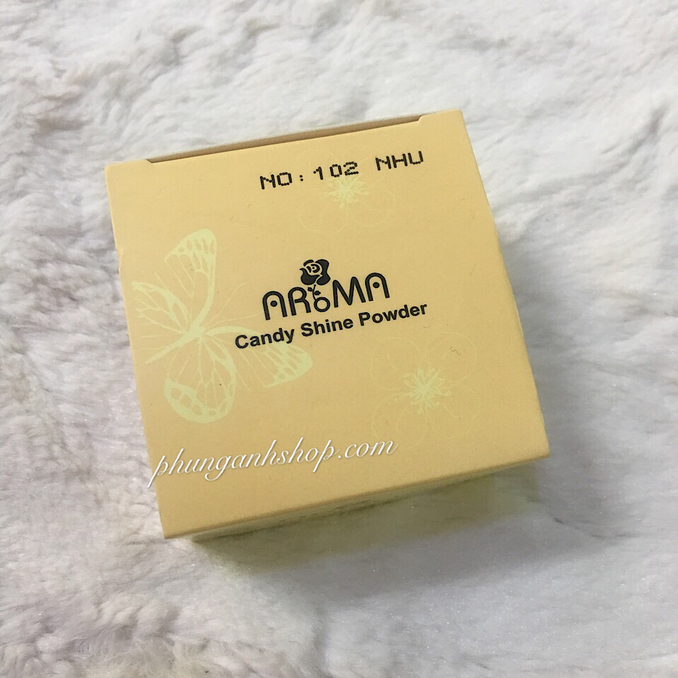 Aroma candy shine powder phấn phủ có nhũ