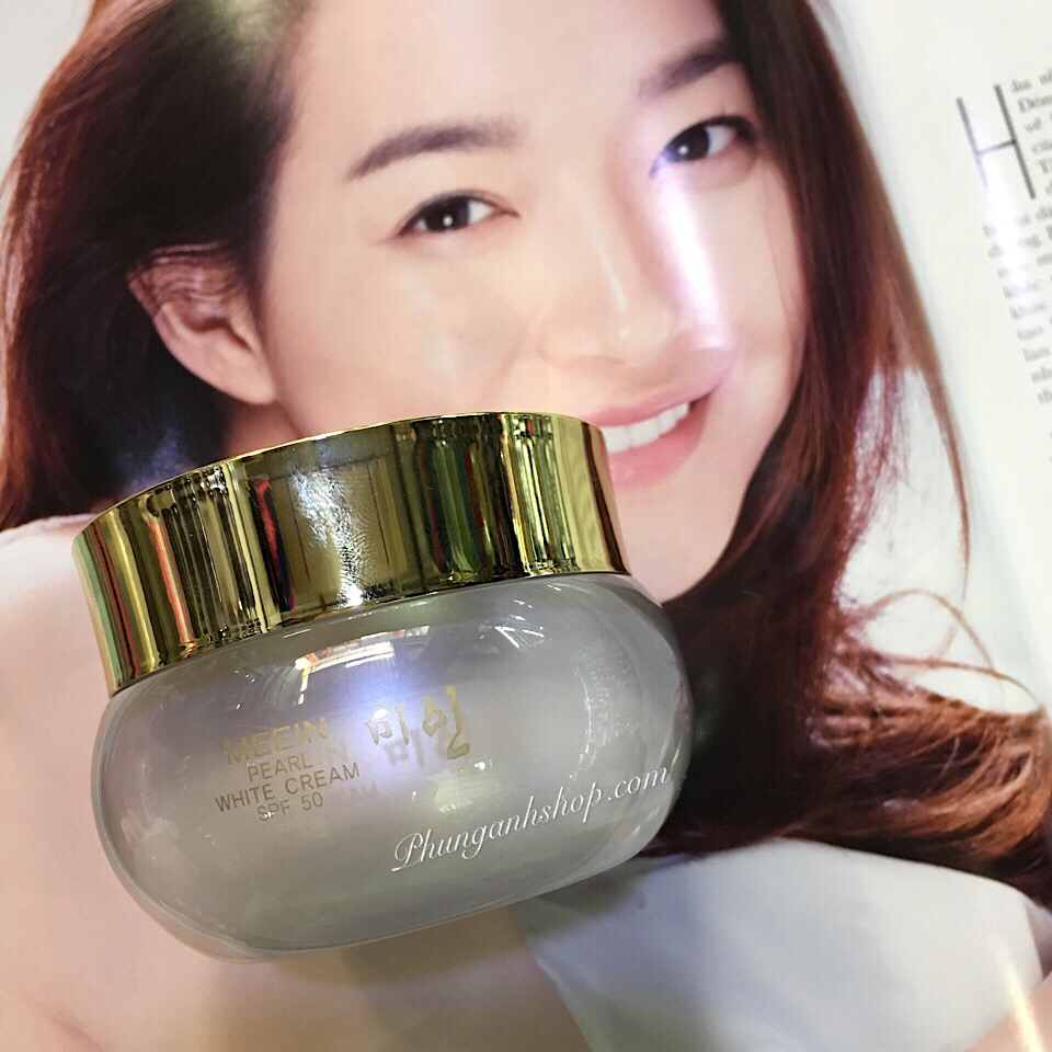 Kem dưỡng mặt meein ginsang whitening cream sp50