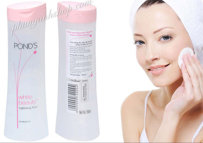 Nước hoa hồng sáng da pond’s