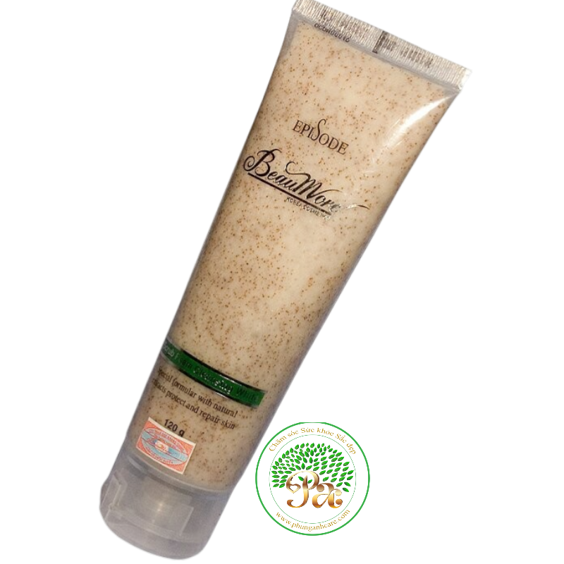 Sữa rửa mặt cát Beaumore hạt mơ