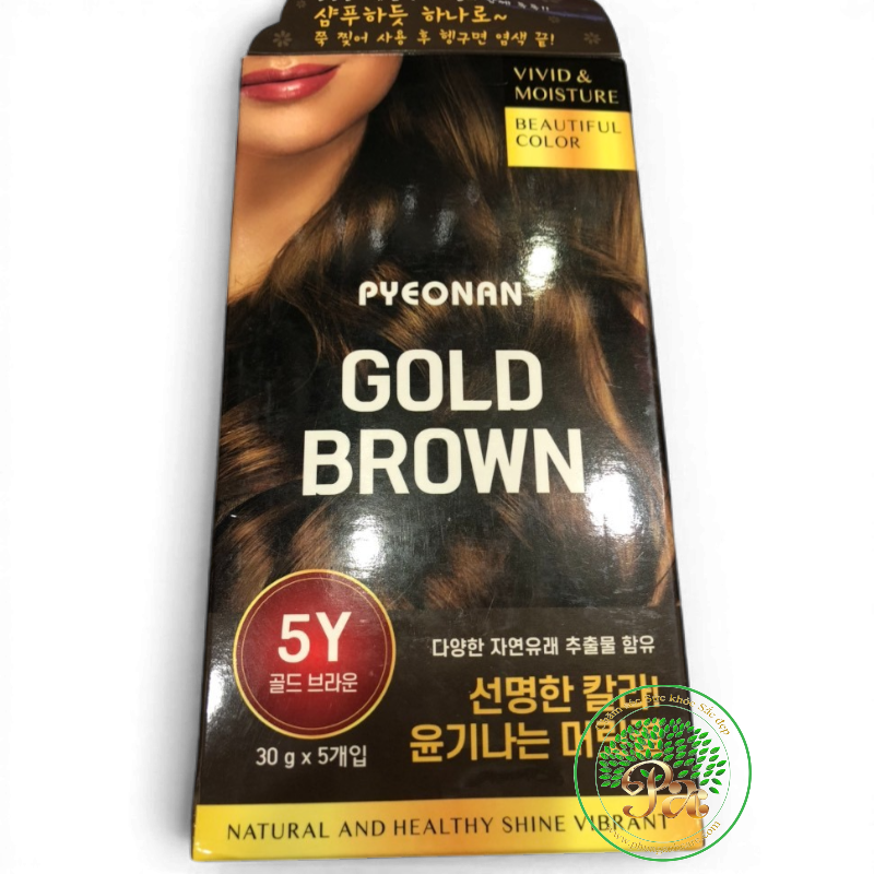 Gói gội nhuộm Hàn Quốc- màu nâu sáng