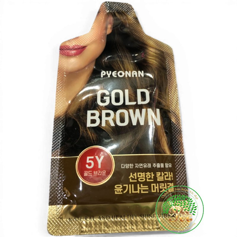 Gói gội nhuộm Hàn Quốc- màu nâu sáng