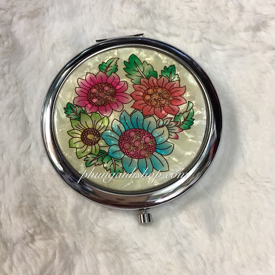 Kíếng soi hai mặt bỏ túi