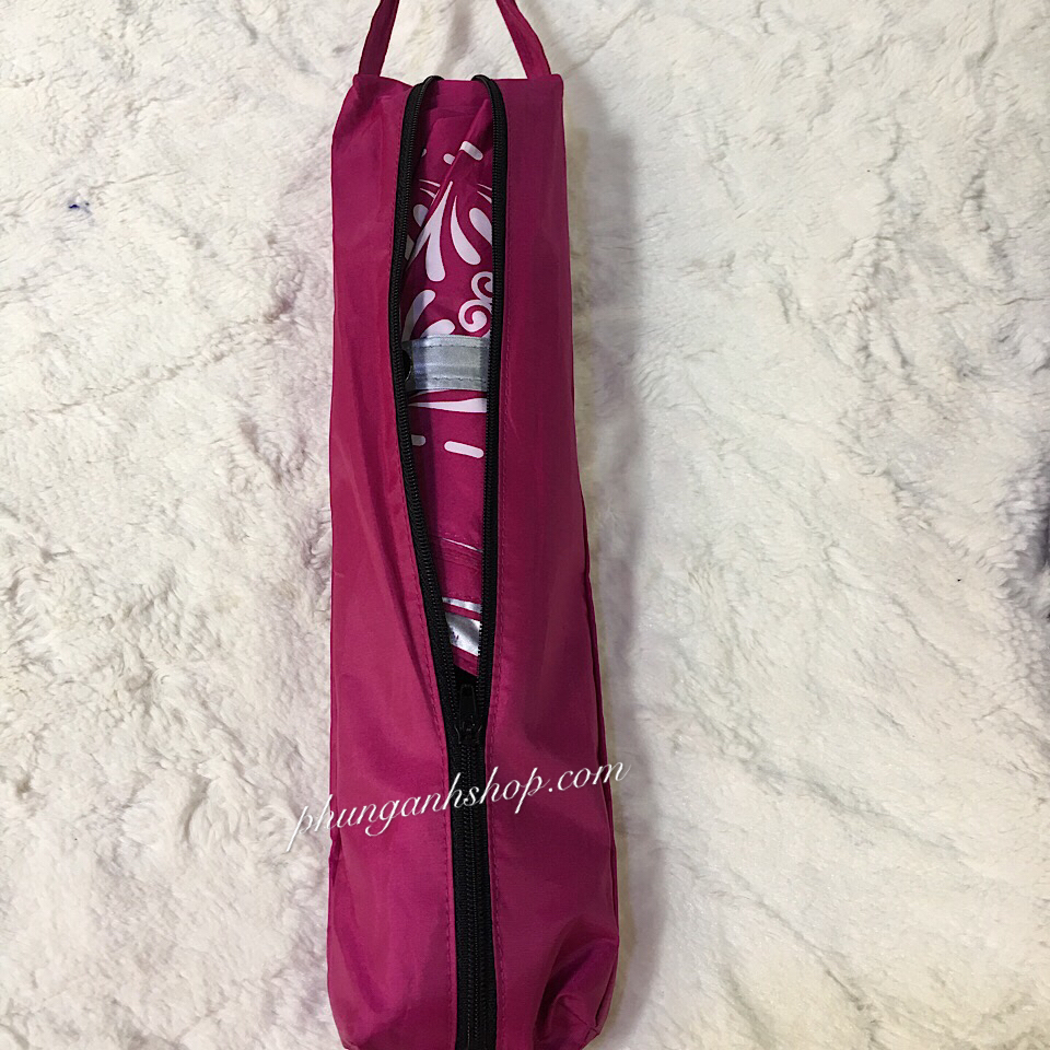 Dù xếp tự động có bông và caro K375