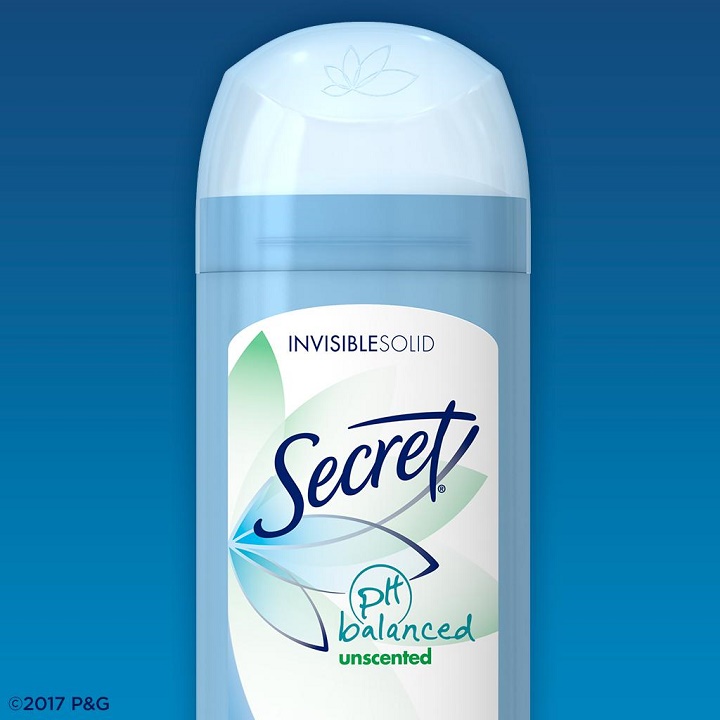 Lăn khử mùi sáp secret