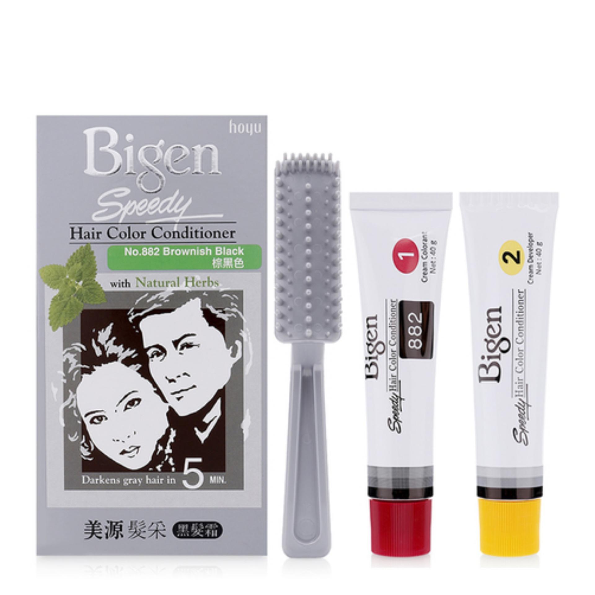 Nhuộm Bigen speedy xám