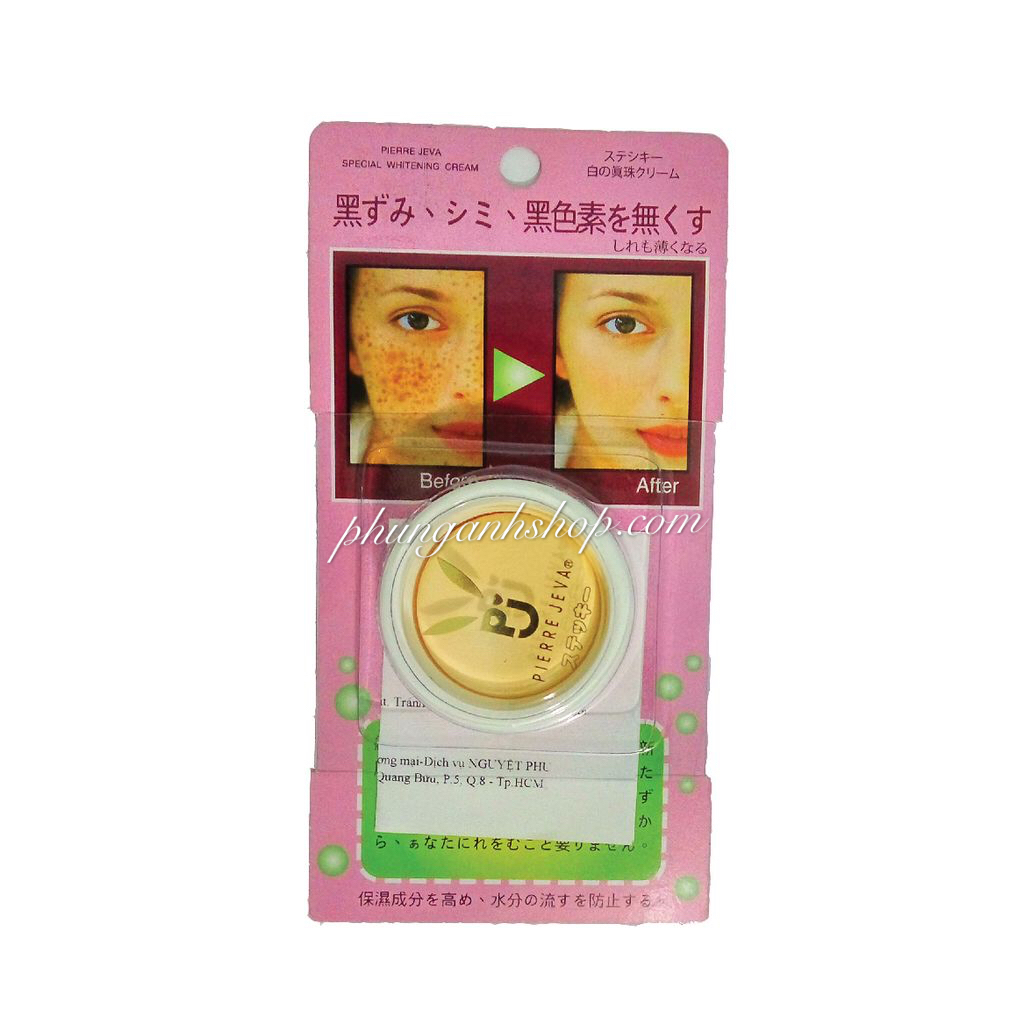 Kem trị nám ( NÁM THỎ ) pierre jeva special whitening