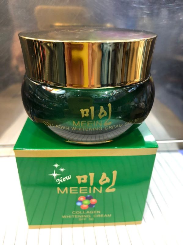 Kem dưỡng mặt meein ginsang whitening cream sp50
