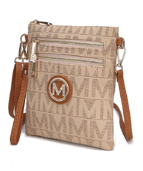 Túi đeo chéo nhiều ngăn da MKF Mia K. Farrow 100% AUTHENTIC NHẬP TỪ USA