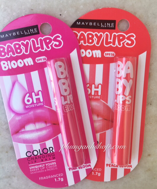 Son dưỡng môi maybelline babylips bloom