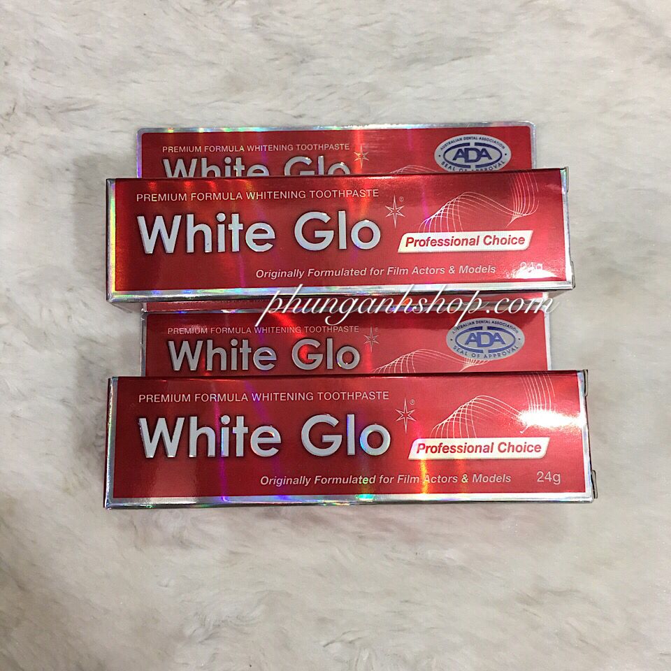 Kem đánh trắng răng white glo