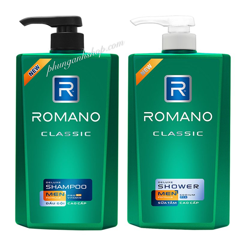 Tắm gội romano 650ml