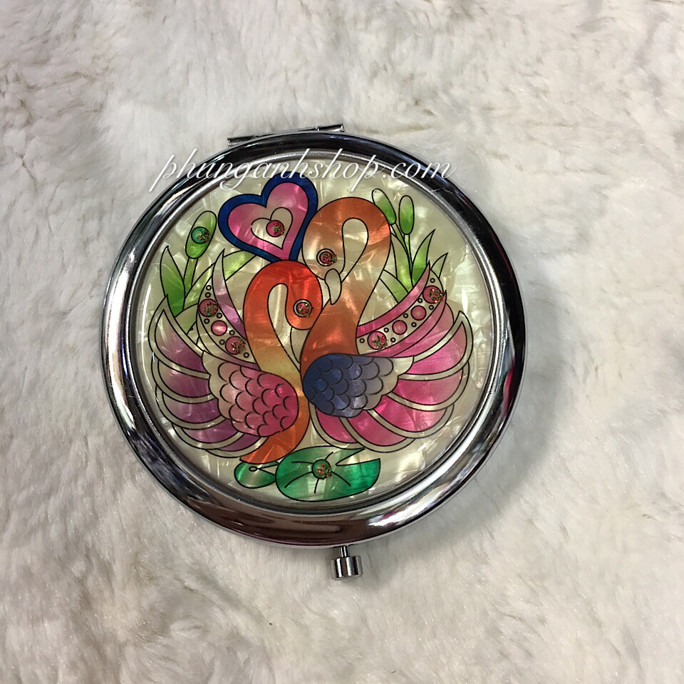 Kíếng soi hai mặt bỏ túi