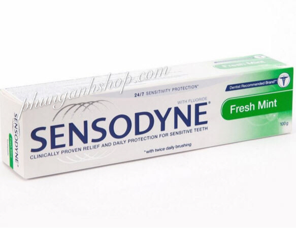Kem đánh răng sensodyne fresh mint 100g