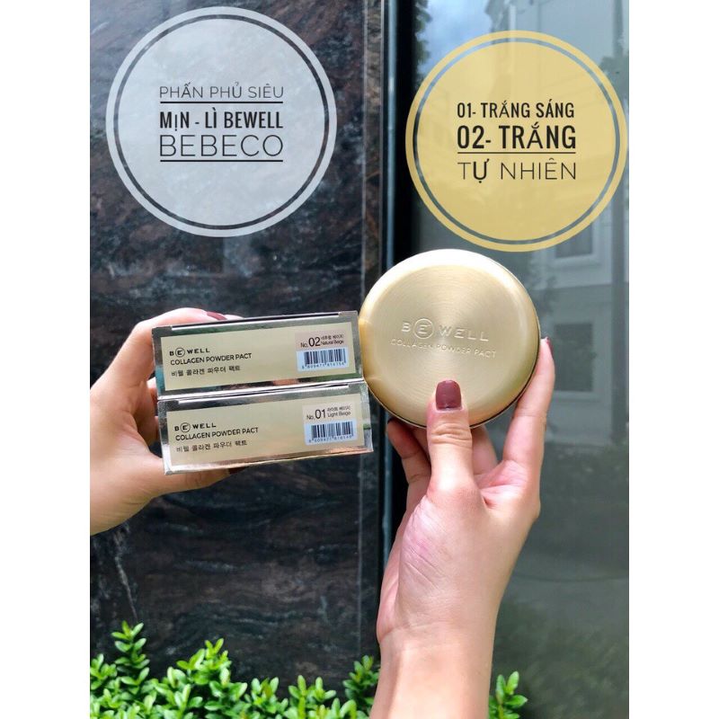 Phấn phủ siêu mịn lì Be well