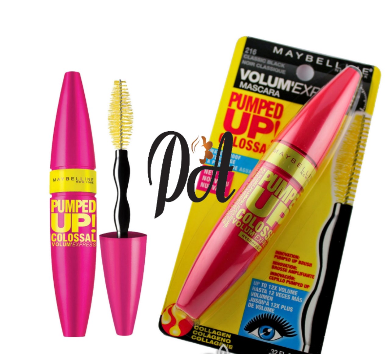 Mascara maybelline dày , dài , cong mi