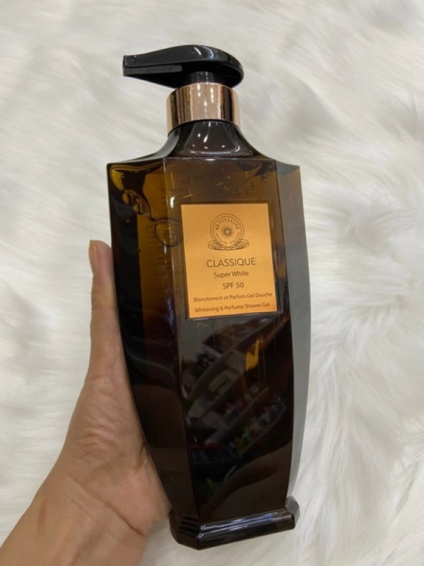 Gel tắm Pháp Super White Spf 50