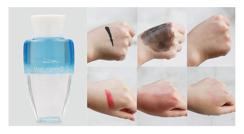 Tẩy trang mascara , mắt môi