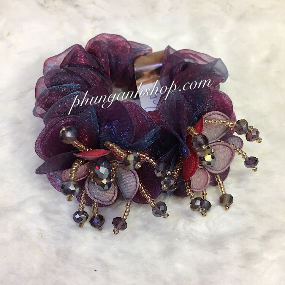 Cột tóc voan, lưới  gb60