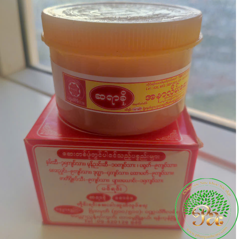 Thuốc mỡ bôi ngoài da Saya Kho (Sayar Kho) - Myanmar