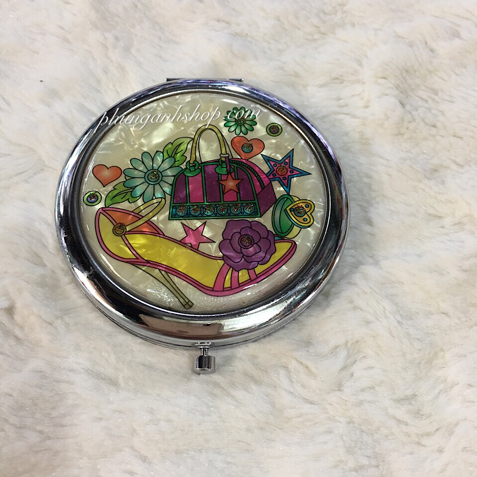 Kíếng soi hai mặt bỏ túi