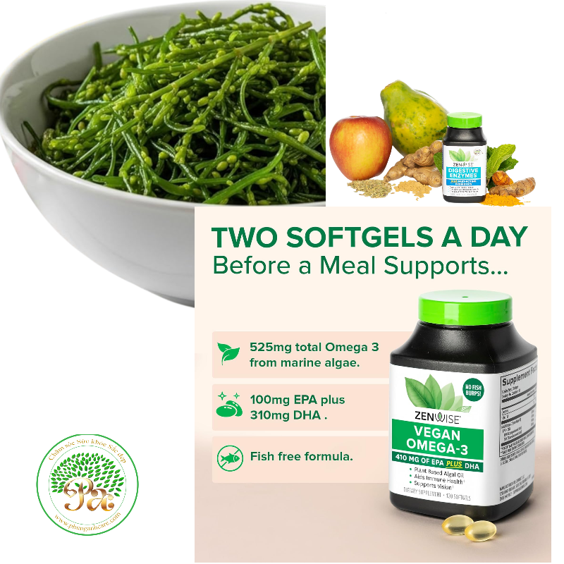 Omega-3 ZenWise Nhập từ USA ( 120 Viên)