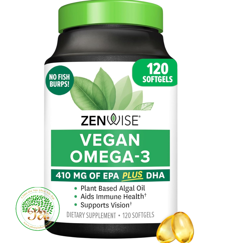 Omega-3 ZenWise Nhập từ USA ( 120 Viên)