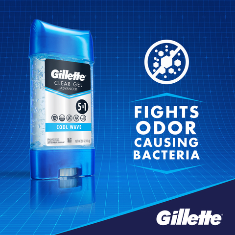 Lăn khử mùi dạng get Gillette 5 IN 1 ADVANCED 107 GR